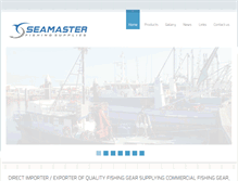 Tablet Screenshot of commercial-fishing.net